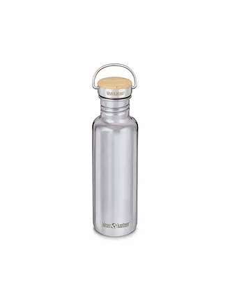KLEAN KANTEEN | Borraccia in acciaio inossidabile Reflect 800ml Tappo a vite in bambù Acciaio inossidabile a specchio |